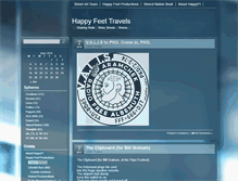 Tablet Screenshot of happyfeettravels.org